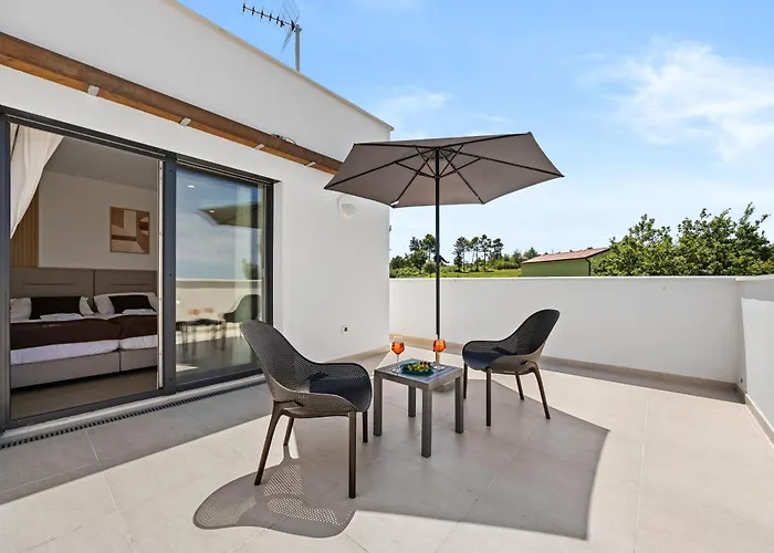 Zanetta Pet Friendly Near Porec For 6 People With Sea View & Private Pool 别墅 *